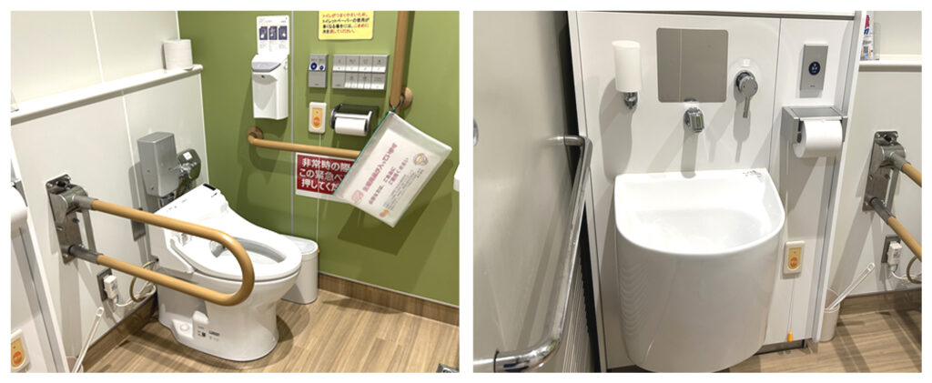 写真:多目的トイレ