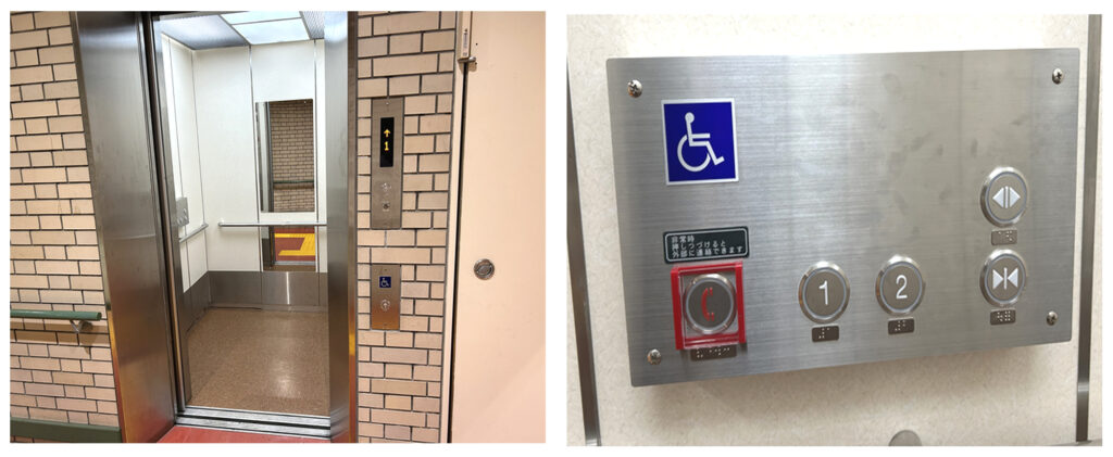 写真:エレベーター